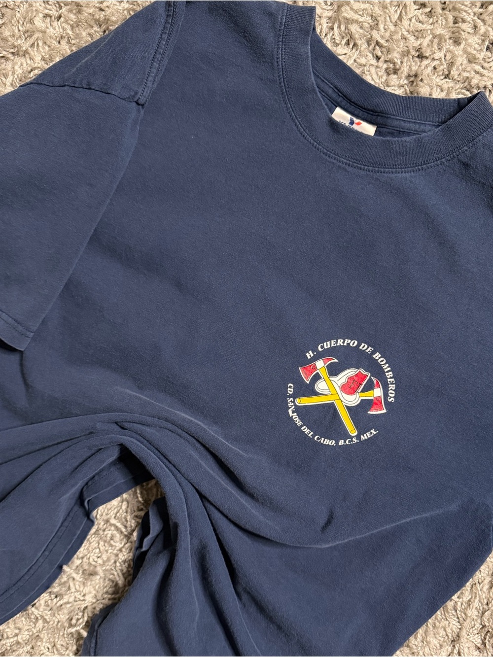 Y2K Mexico Firefighter Shirt